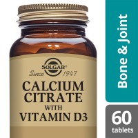 Solgar Calcium Citrate With Vitamin D3