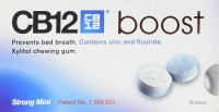 Cb12 Boost Chewing Gum Strong Mint