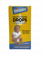 Minadex Multivitamin Drops For Babies & Children 30ml