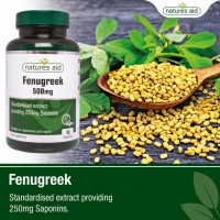 Natures Aid Fenugreek 500mg