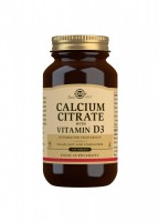 Solgar Calcium Citrate With Vitamin D3