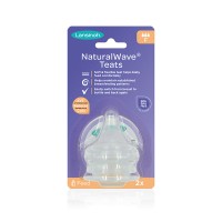 Lansinoh Natural Wave Teat Fast Flow 2pk