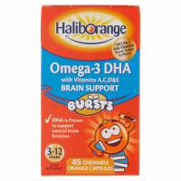 Haliborange Omega 3 Chewy Orange Flavour Capsules