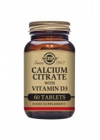 Solgar Calcium Citrate With Vitamin D3