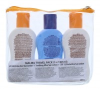 Malibu 3 Pack & Bag (Spf15 Lotion, Spf20 Lotion& Soothing Aftersun Lotion)