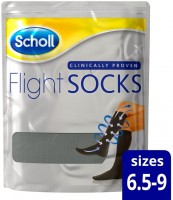 Scholl Flight Socks Size 6.5-9