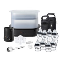 Tommee Tippee Closer TO Nature Complete Feeding Set Black