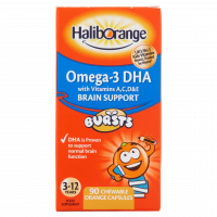 Haliborange Omega 3 Chewy Orange Flavour Capsules