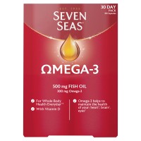 Seven Seas Omega-3 Fish Oil With Vitamin D 30 Capsules