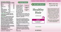 Nature'S Bounty Healthy Hair With Keratin