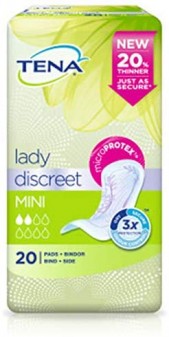 Tena Absorbent Pads Tena Lady Discreet Mini