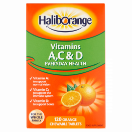 Haliborange Orange Flavour Acd Tablets