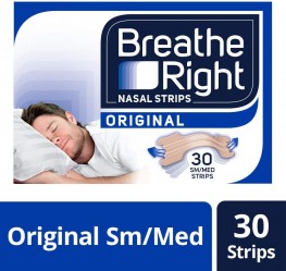 Breathe Right Nasal Strips Natural Small/Medium