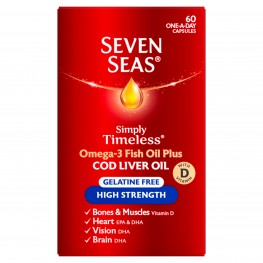 Seven Seas High Strength Gelatine Free Capsules