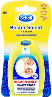 Scholl Blister Plaster Mixed