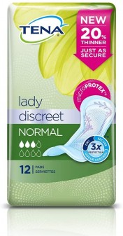 Tena Absorbent Pads Tena Lady Discreet Normal