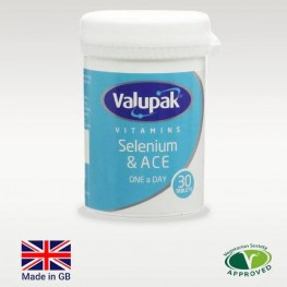 Valupak Selenium A, C & E Oad Tabs 30'S