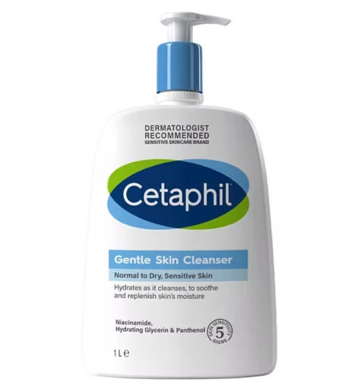 Cetaphil Gentle Skin Cleanser Wash 1L