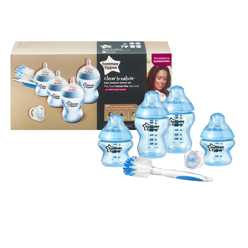 Tommee Tippee Closer TO Nature Bottle Starter Kit Sky