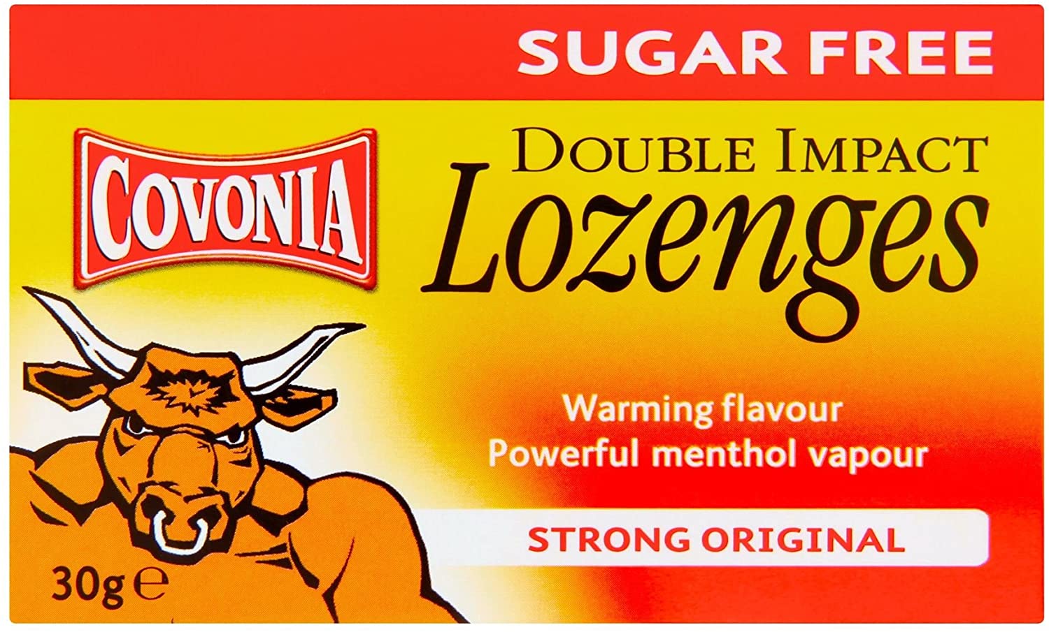 Covonia Strong Lozenges Original Sugar Free 30g