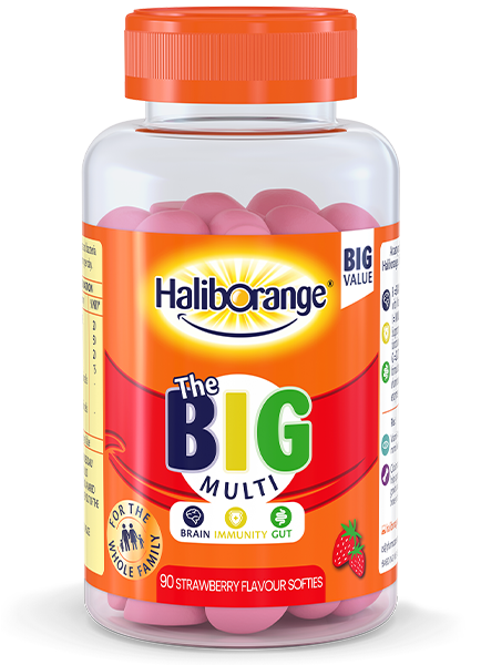 Haliborange Big Mutivitamin Strawberry 90s