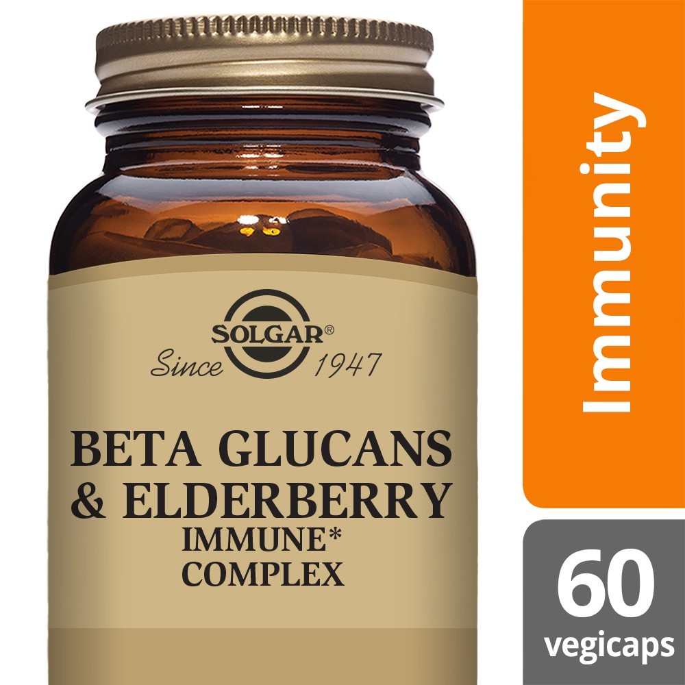 Solgar Beta Glucans & Elderberry Immune Complex