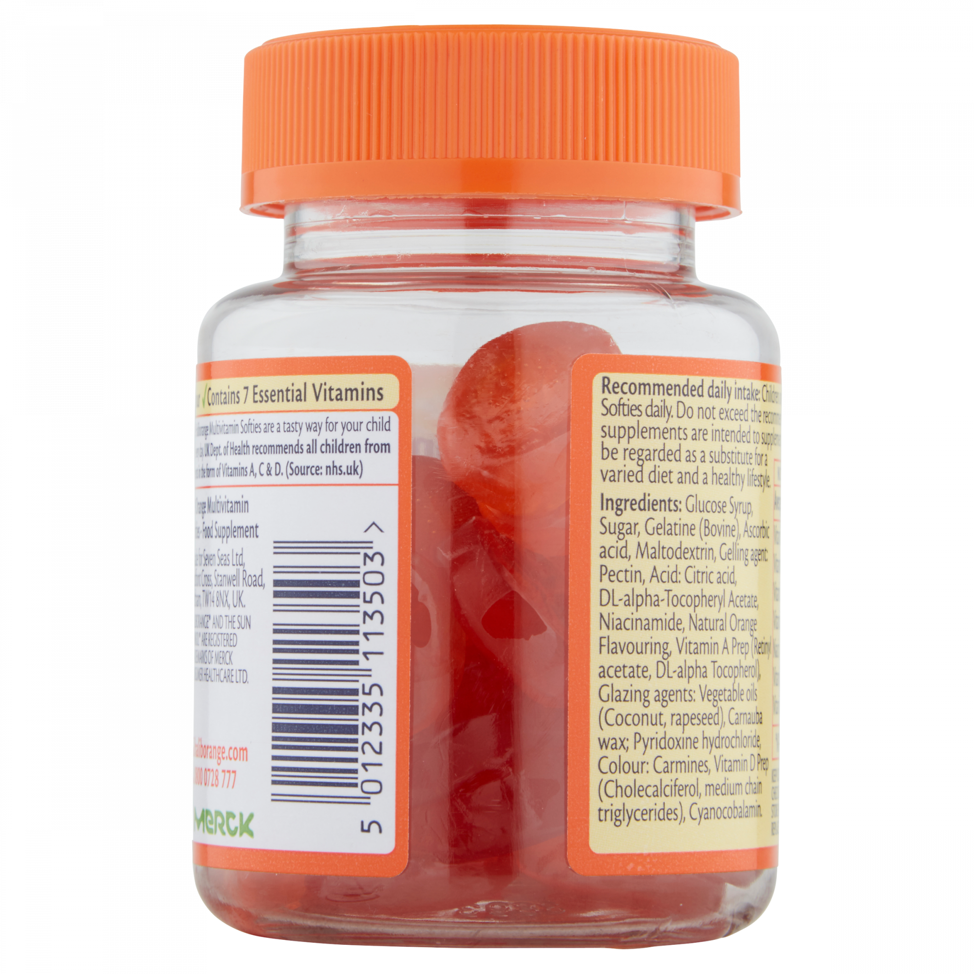 Haliborange Orange Multivitamin Softies