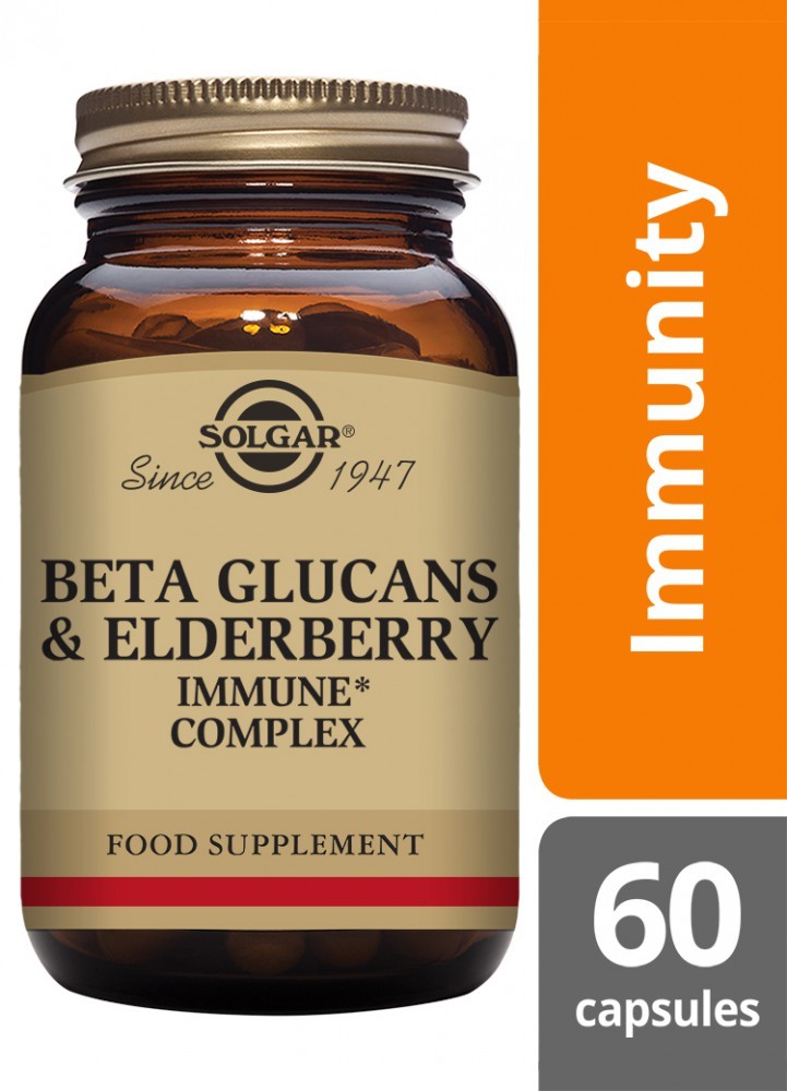 Solgar Beta Glucans & Elderberry Immune Complex