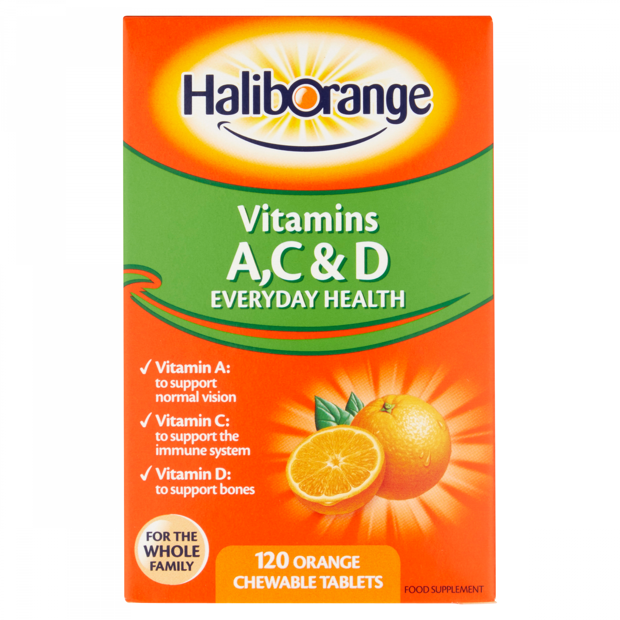 Haliborange Orange Flavour Acd Tablets