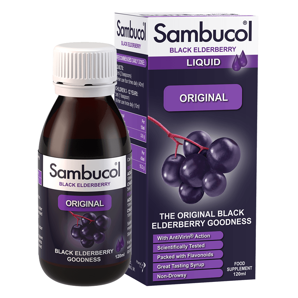 Sambucol Black Elderberry Original Liquid 120ml