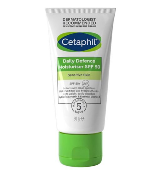 Cetaphil Daily Defence Moisturiser Spf50+ 50g