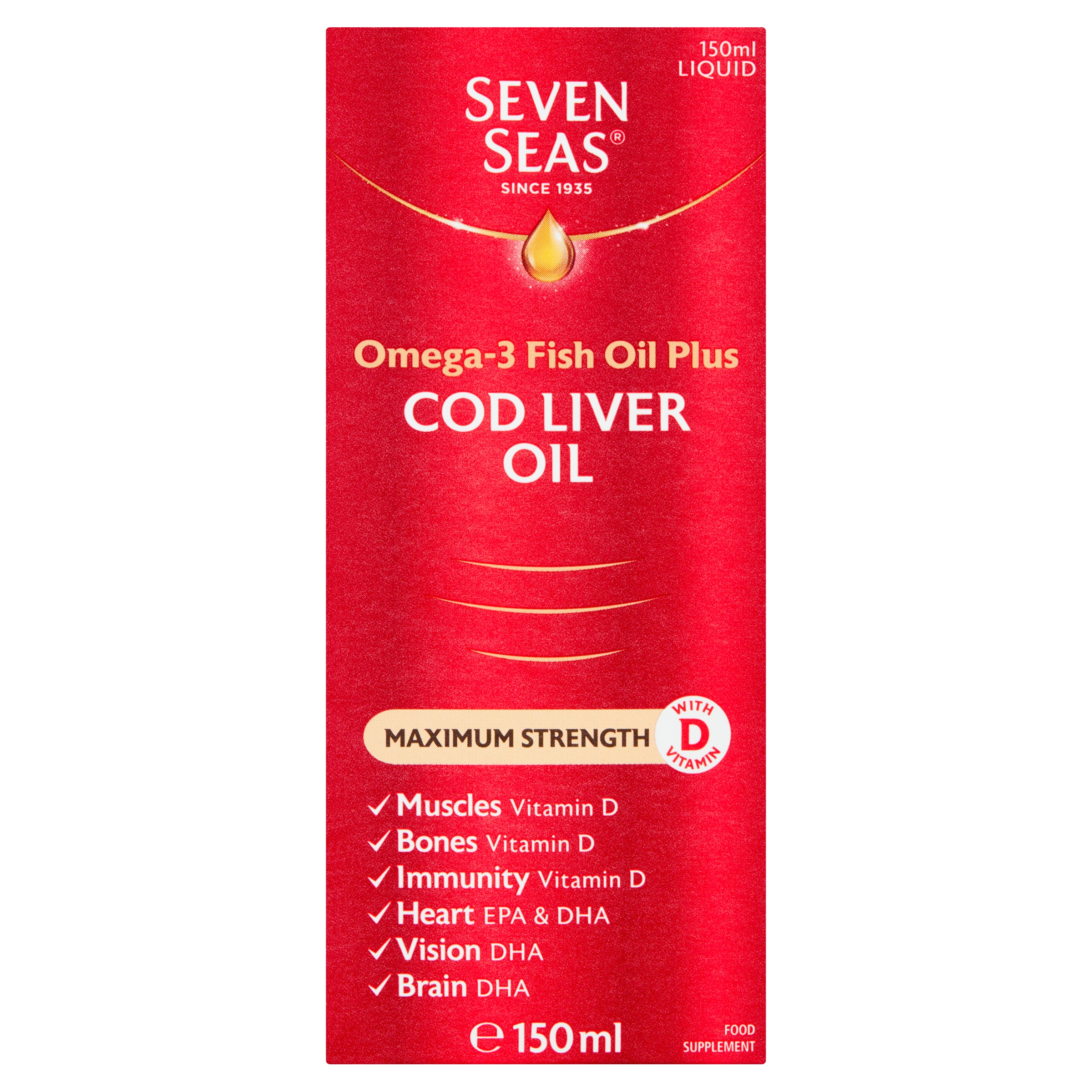 Seven Seas Max Strength Clo Liquid