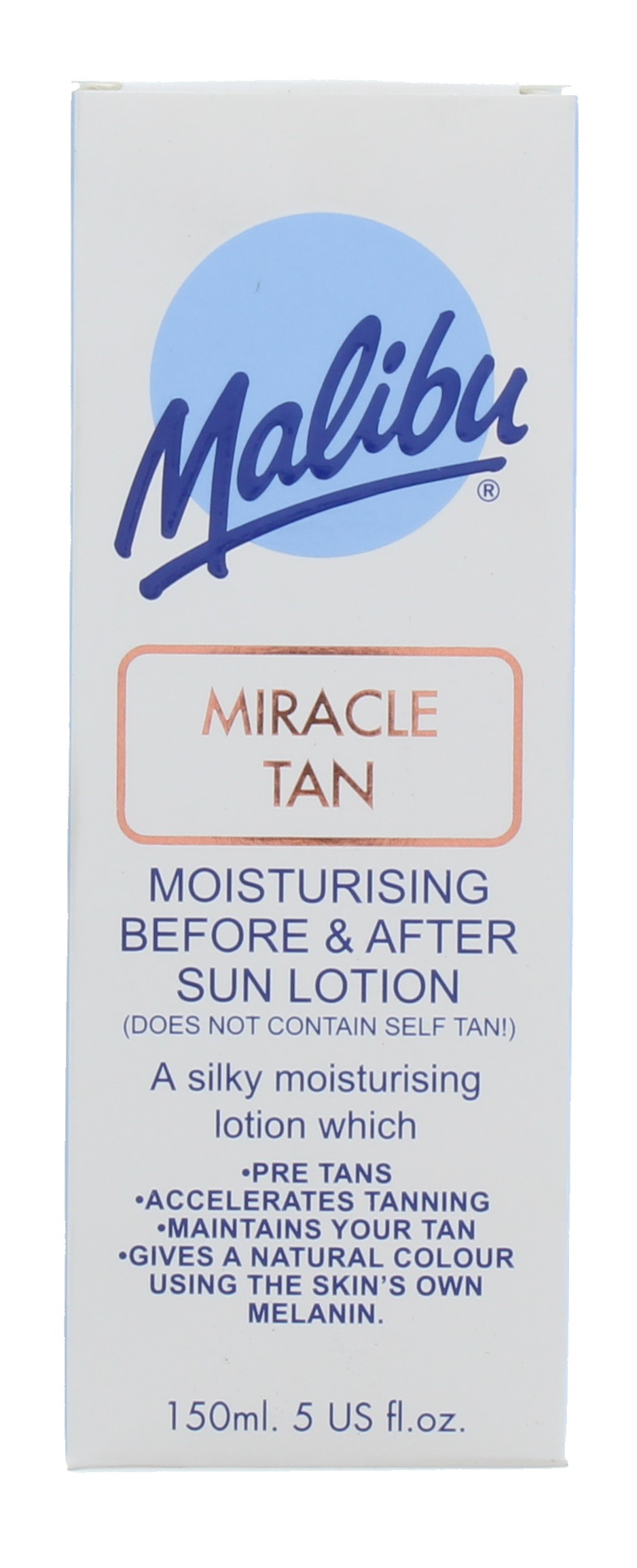 Malibu 150ml Miracle Tan Moisturising Before & After Sun