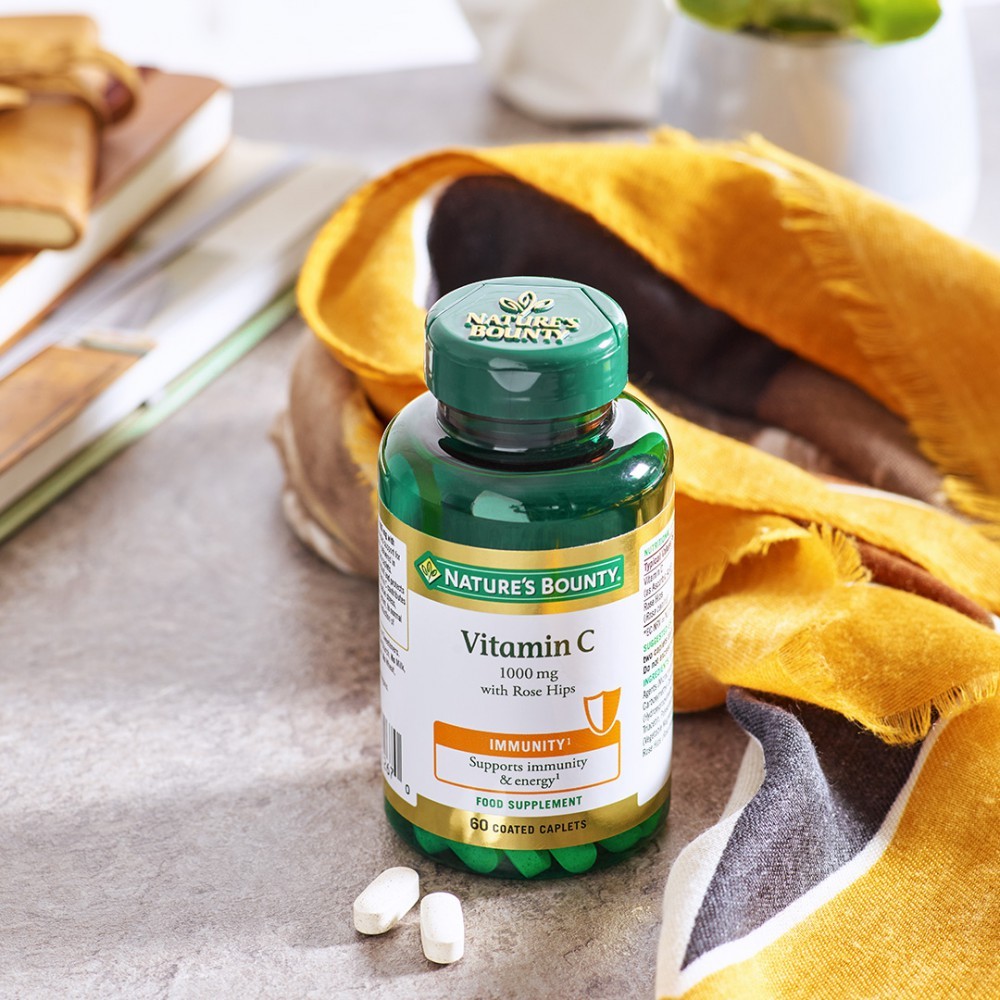 Nature'S Bounty Vitamin C 1000 MG With Rose Hips