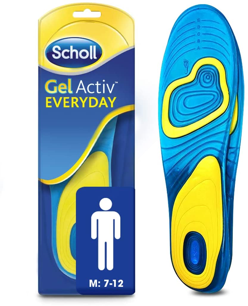 Scholl Gel Active Everyday Insoles Men