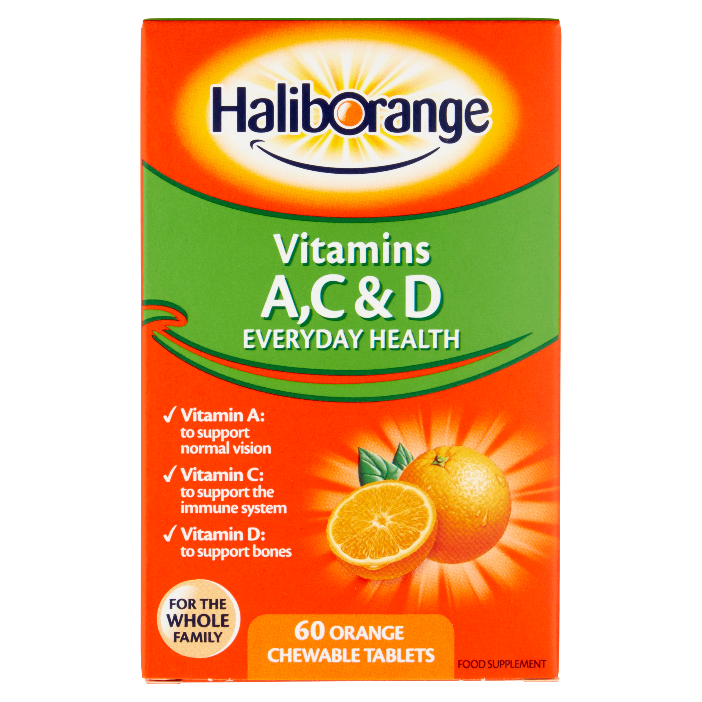 Haliborange Orange Flavour Acd Tablets