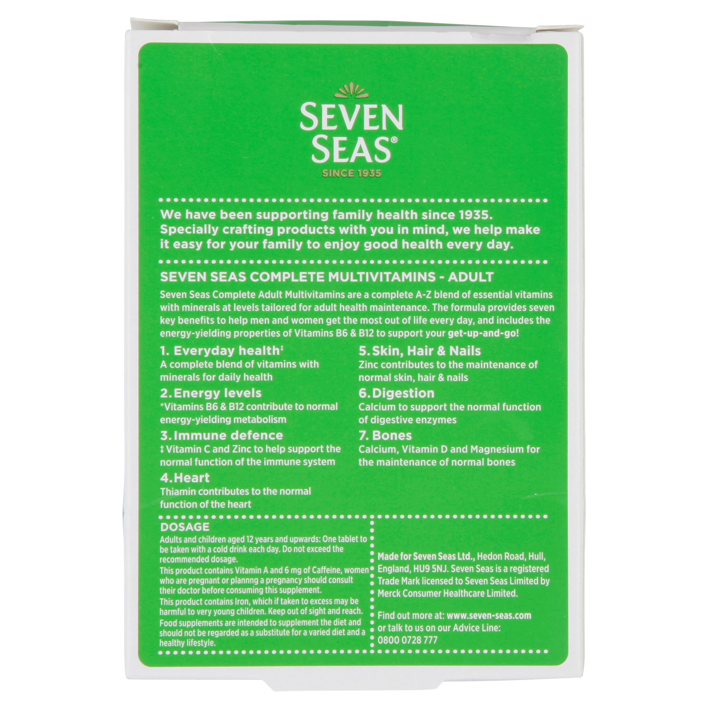 Seven Seas Complete Multivitamins Adult