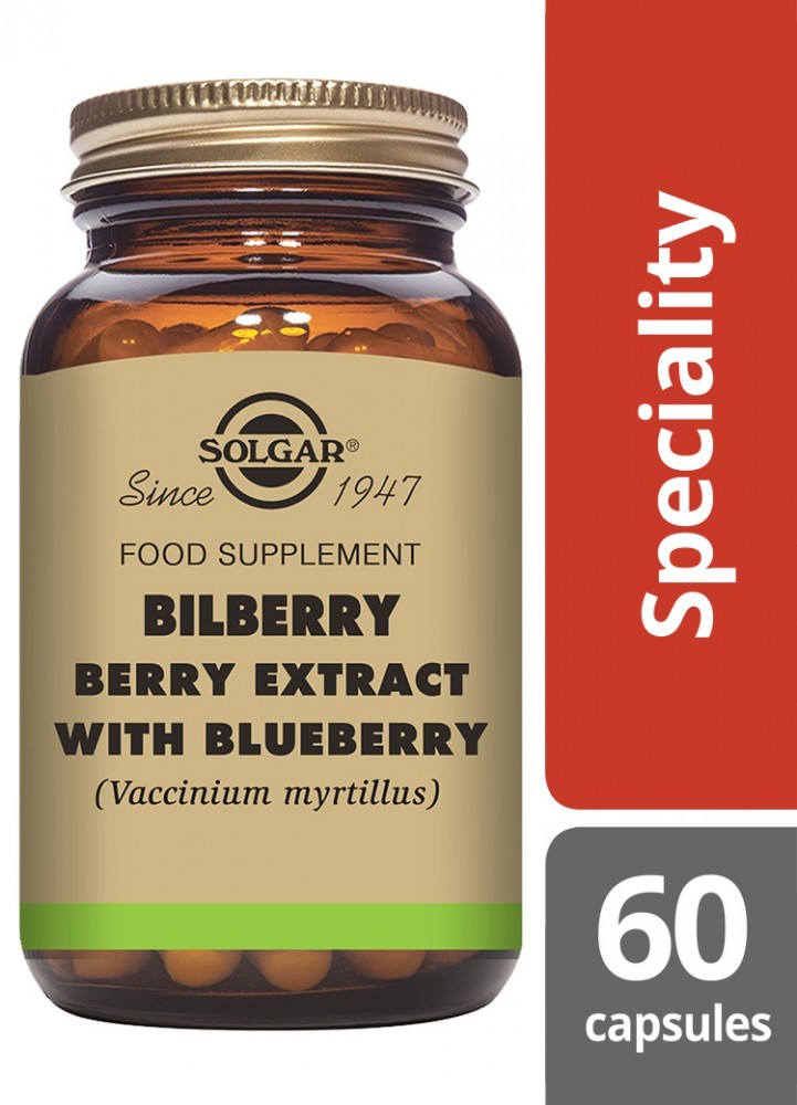 Solgar Bilberry Berry Extract With Blueberry