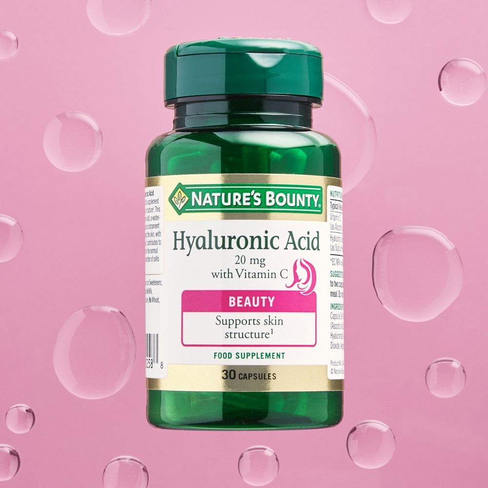 Nature'S Bounty Hyaluronic Acid 20 MG With Vitamin C