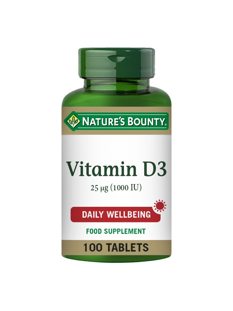 Nature'S Bounty Vitamin D3 25 µg (1000 IU)