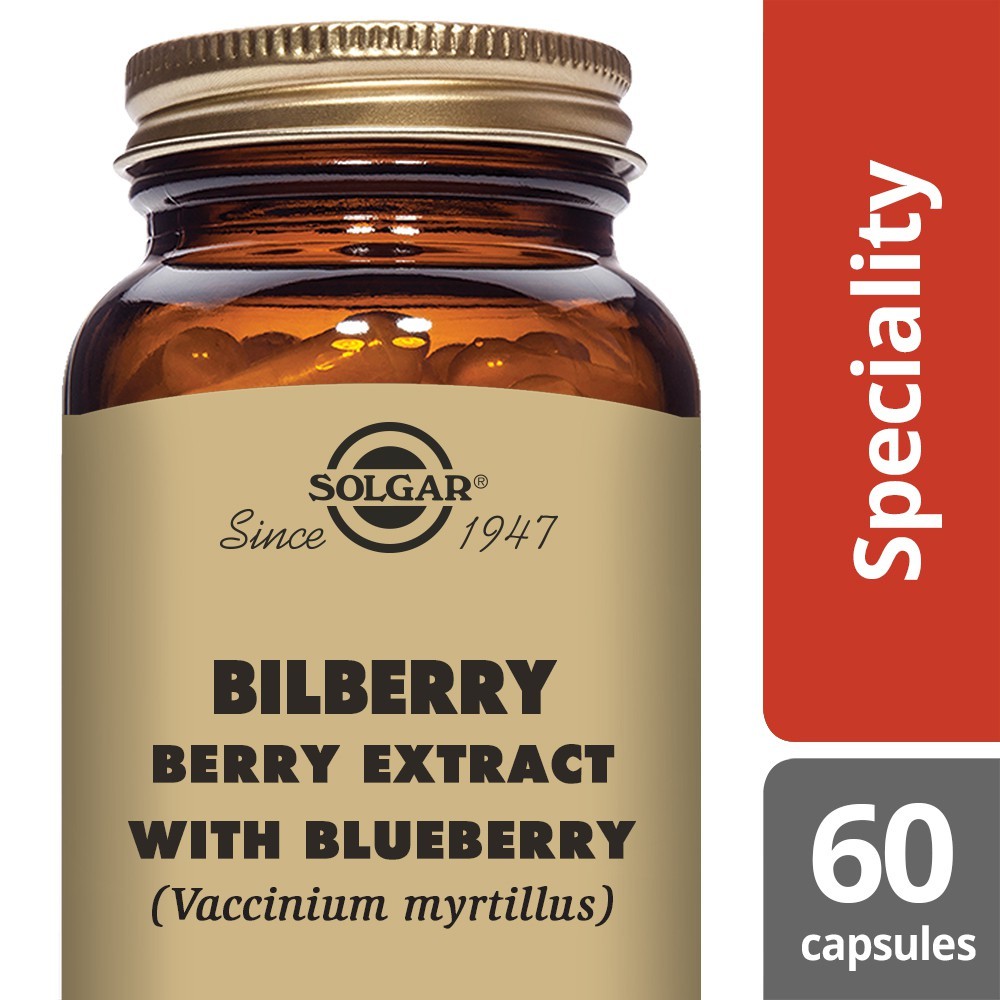 Solgar Bilberry Berry Extract With Blueberry