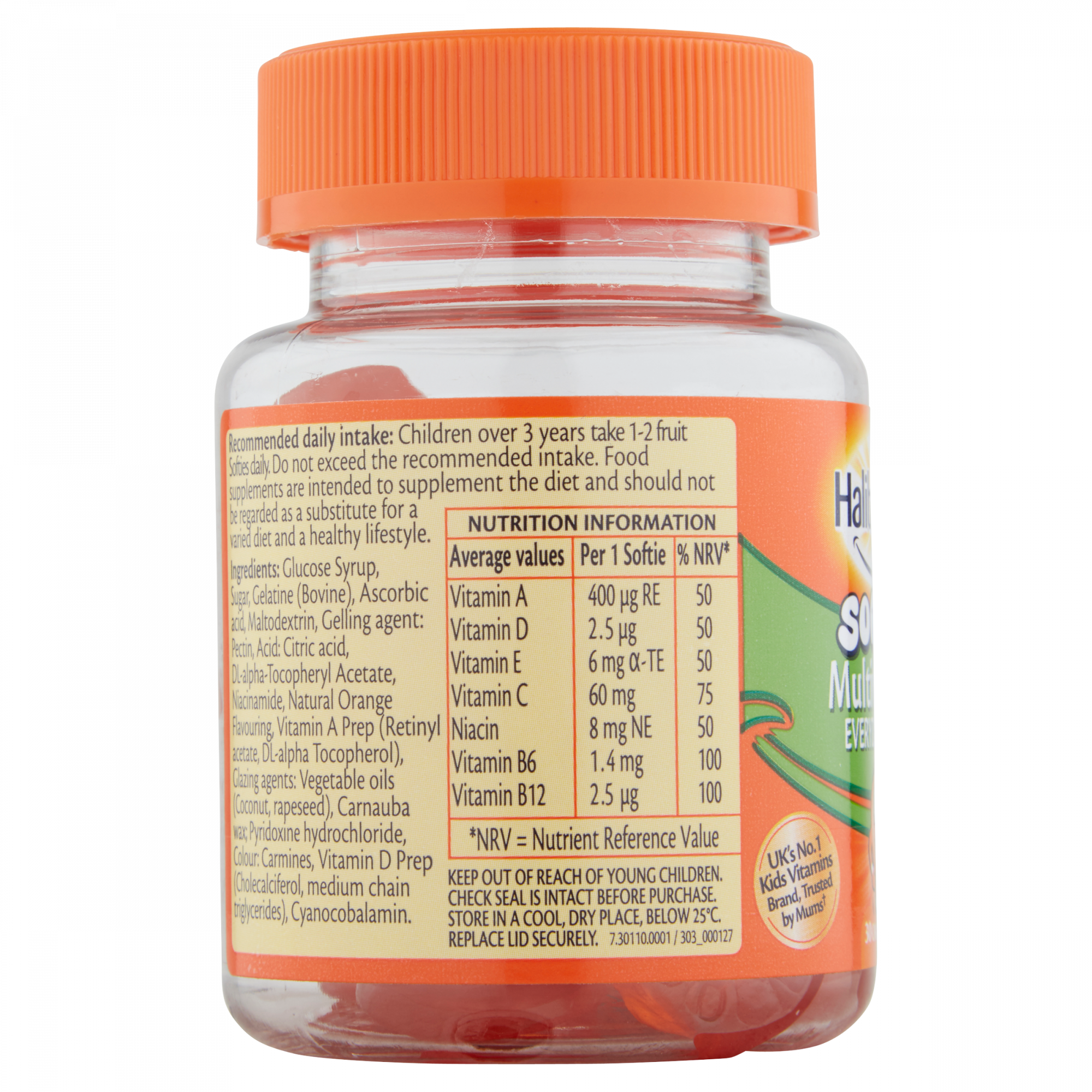 Haliborange Orange Multivitamin Softies