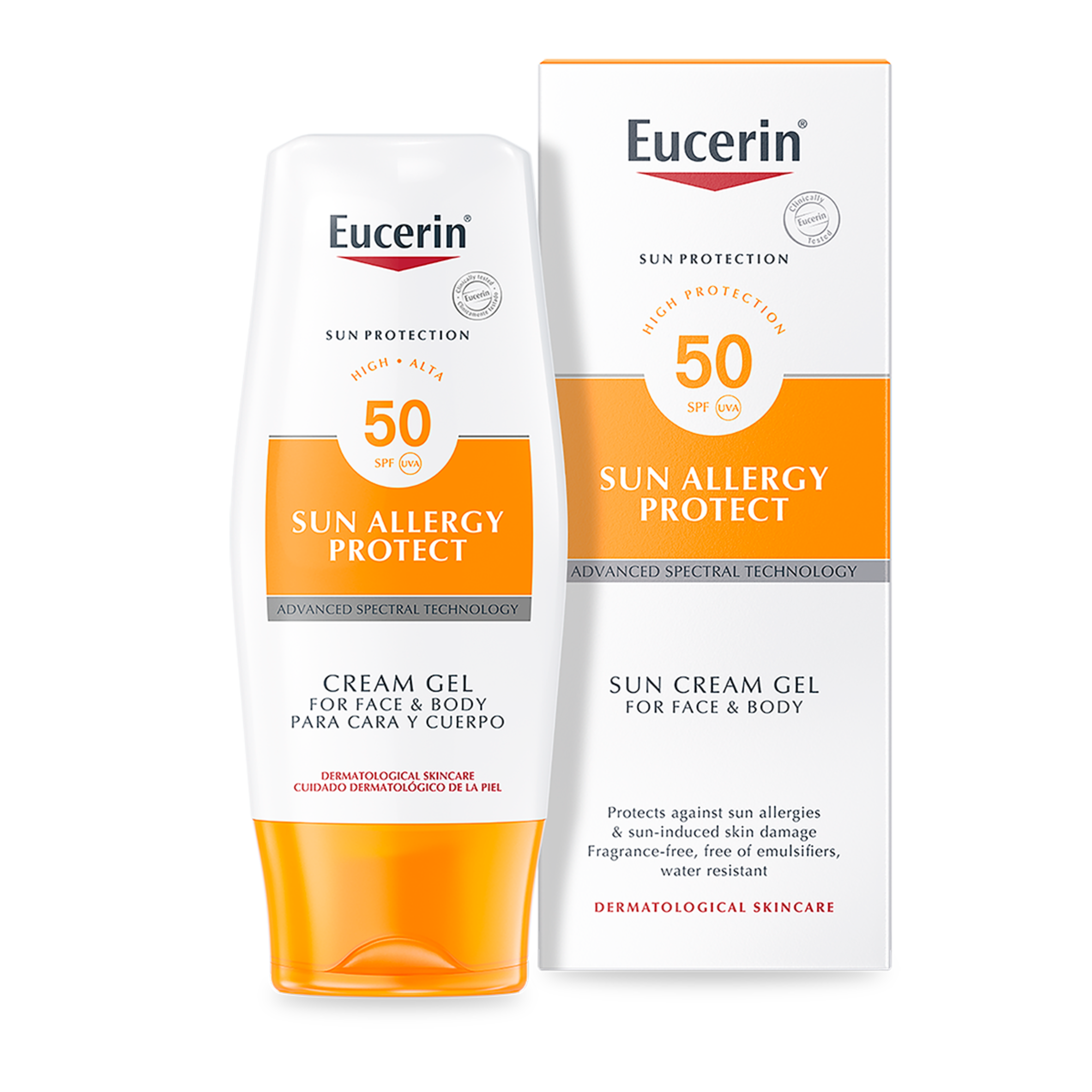 Eucerin Sun Allergy Protect Gel-Creamspf50+ (150ml)