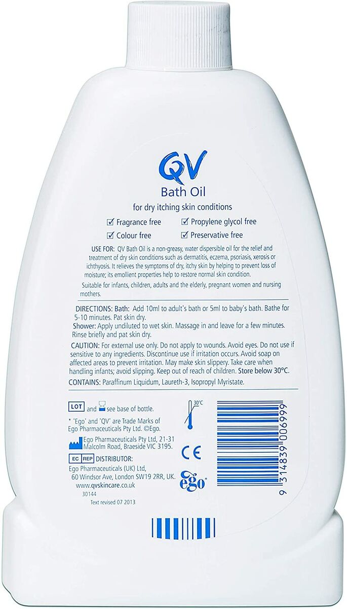 QV Bath Oil 500ml