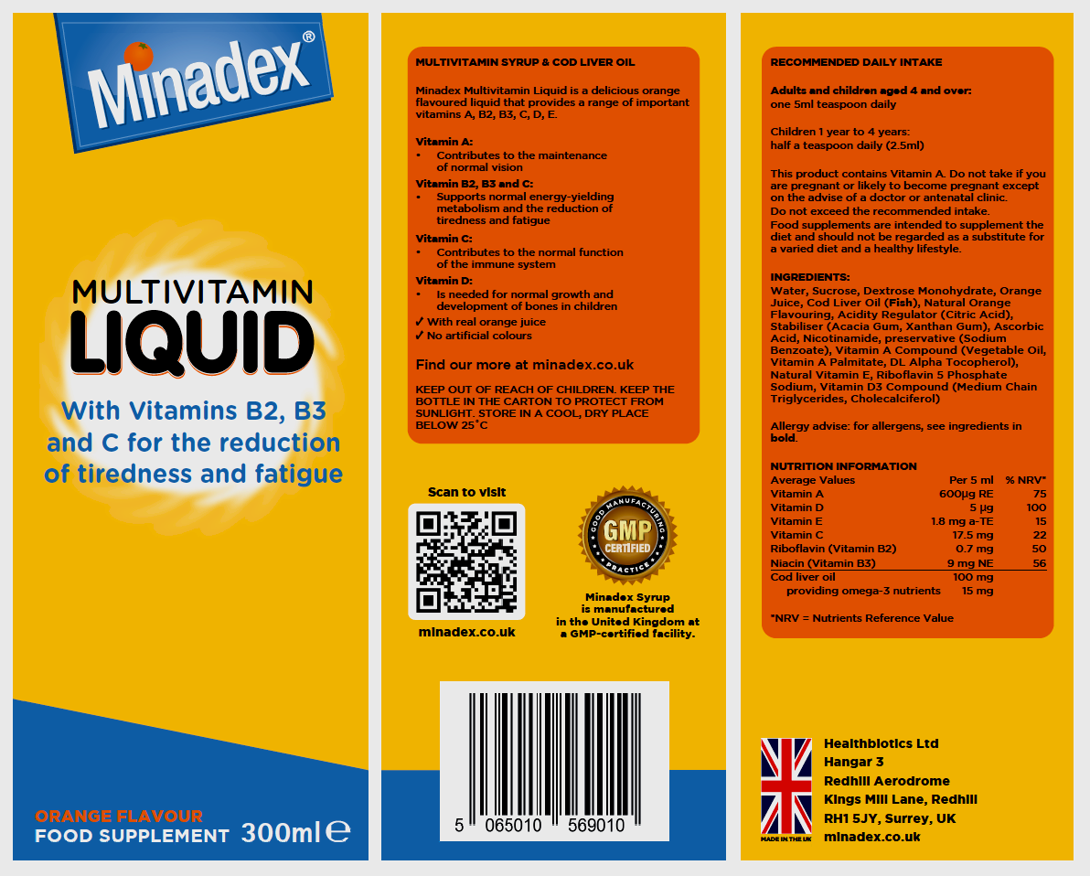 Minadex Multivitamin Liquid