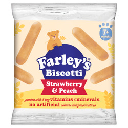 Farley Strawberry & Peach Biscotti