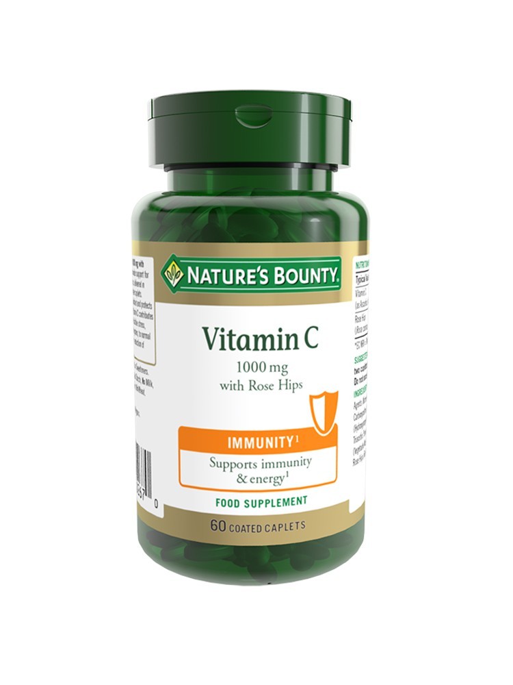 Nature'S Bounty Vitamin C 1000 MG With Rose Hips