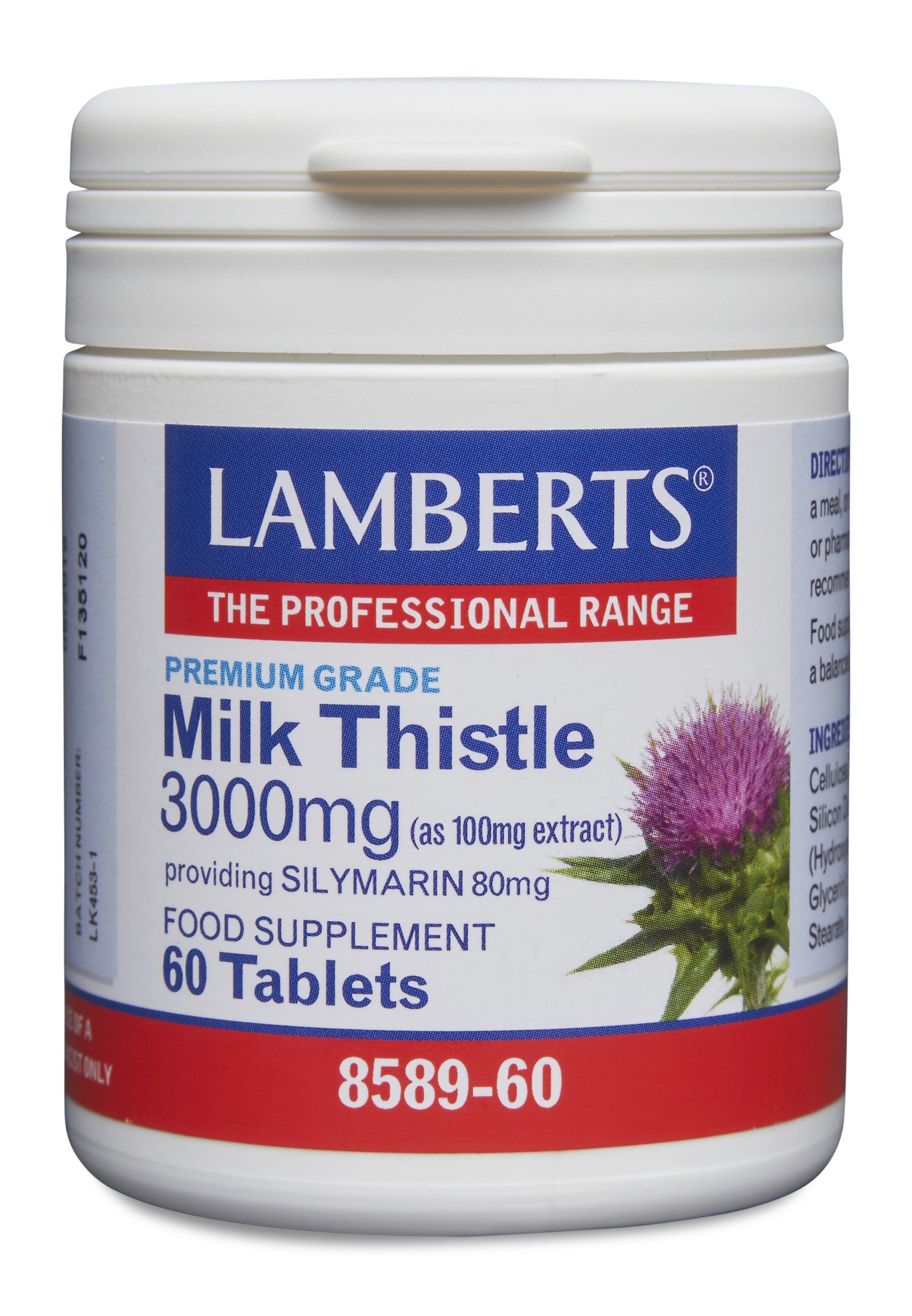 Lamberts Milk Thistle 3000mg