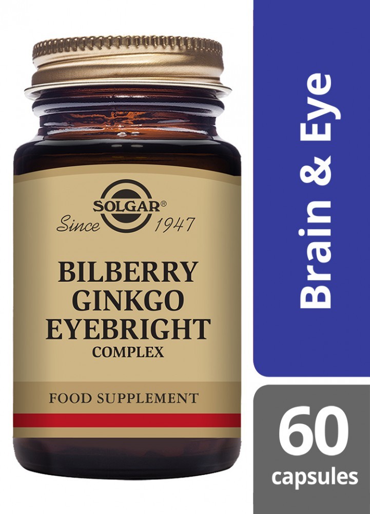 Solgar Bilberry Ginkgo Eyebright Complex