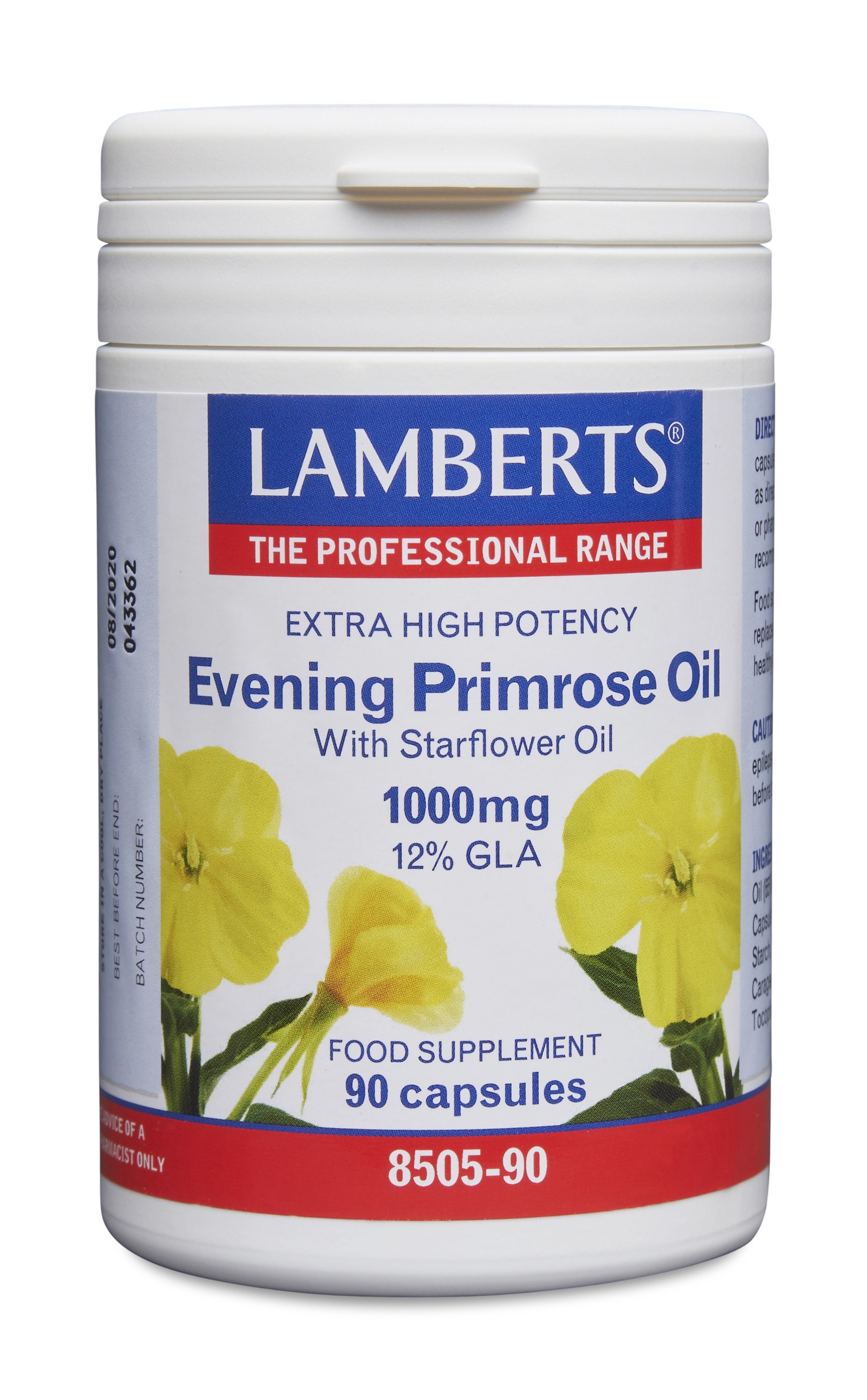 Lamberts Extra High Potency Evening Primrose Oil